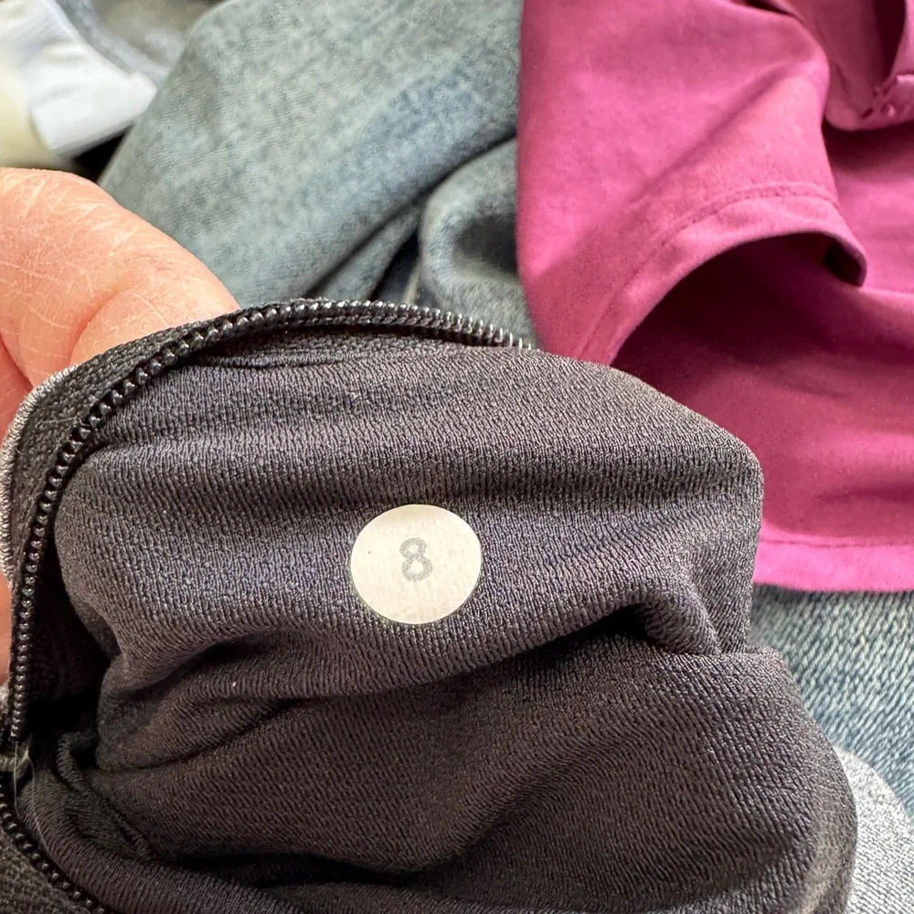 Lululemon Pace Rival Crop leggings, Size‎ 8